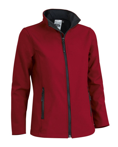 Chaqueta softshell mujer CECILE negro
