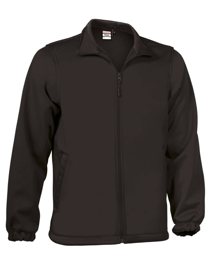 Chaqueta softshell RONCES negro