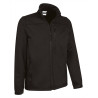Chaqueta softshell GRIZZLY negro
