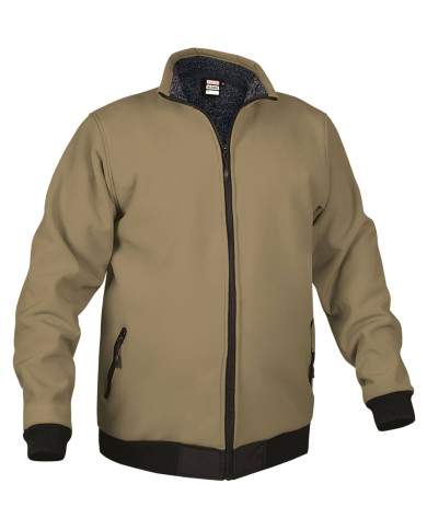 Chaqueta softshell ALASKA negro