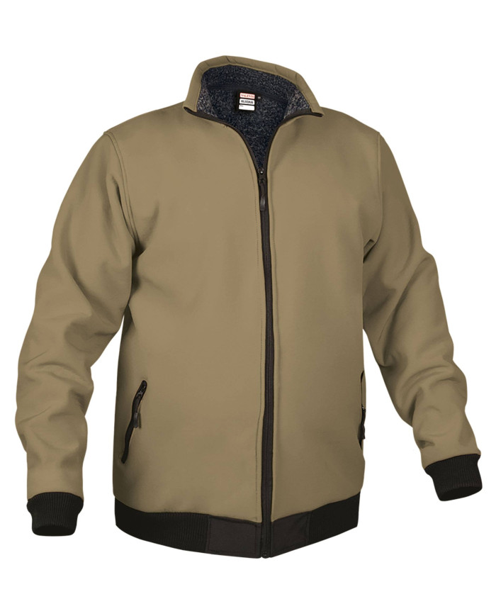 Chaqueta softshell ALASKA negro