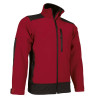 Chaqueta softshell SAPONI gris carbón-negro