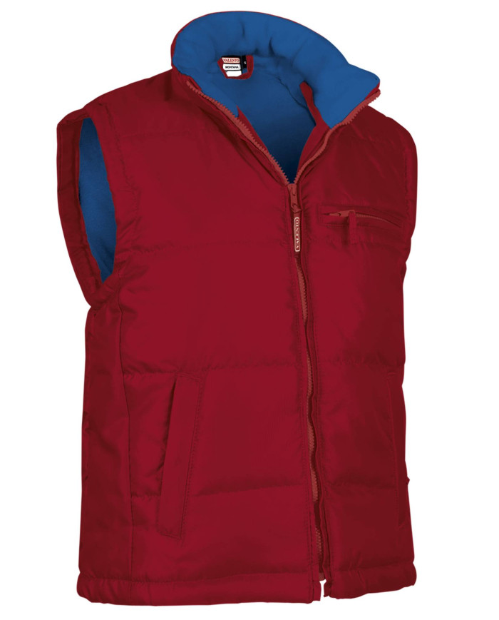 Chaleco MONTANA negro-rojo loto
