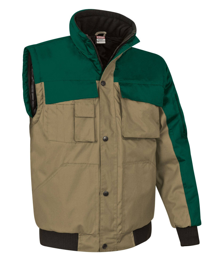 Chaqueta desmontable SCOOT negro-negro