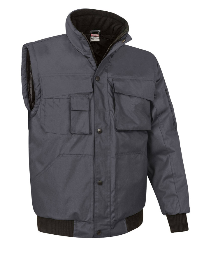 Chaqueta desmontable SCOOT negro-negro