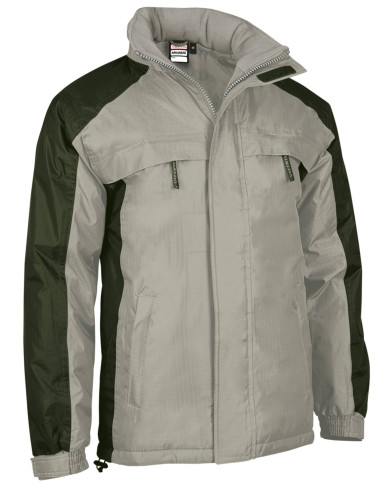 Parka ARKANSAS gris carbón-negro