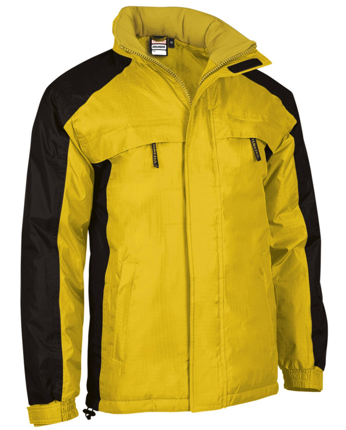 Parka ARKANSAS gris carbón-negro