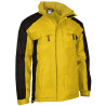 Parka ARKANSAS gris carbón-negro