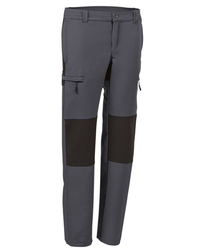 Pantalón trekking DATOR gris carbón-negro