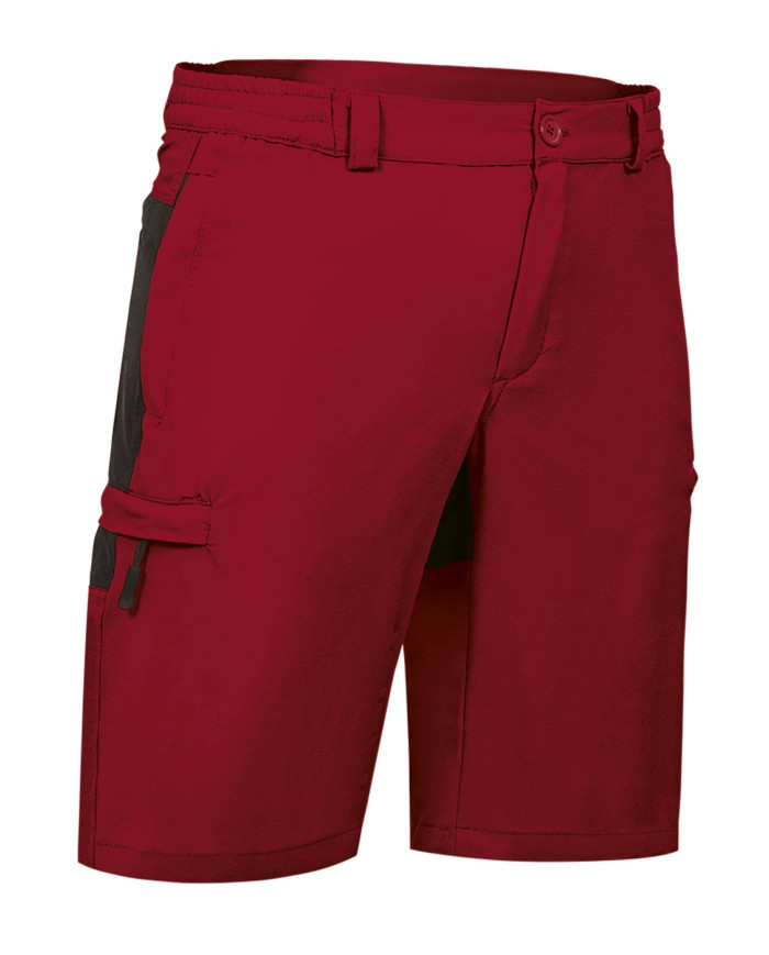 Bermuda trekking QUEBEC gris carbón-negro