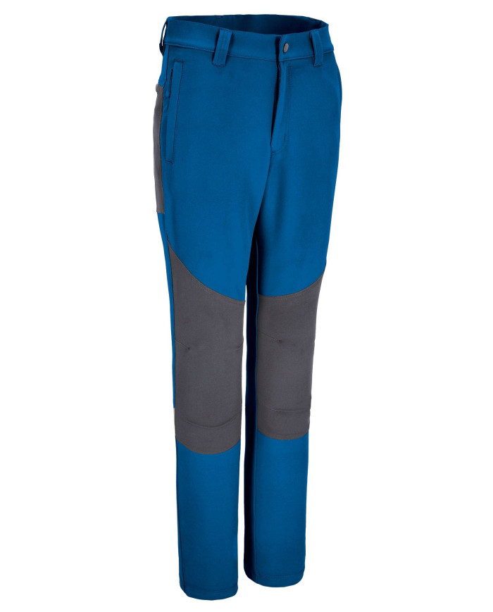 Pantalón trekking MERIDIUM marron nogal-negro