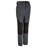 Pantalón trekking MERIDIUM marron nogal-negro