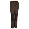 Pantalón trekking MERIDIUM marron nogal-negro
