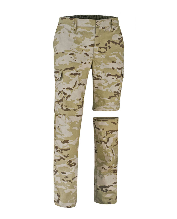 Pantalón desmontable BIRDMAN pixelado gris