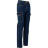 Pantalon vaquero CLEVELAND azul denim egeo