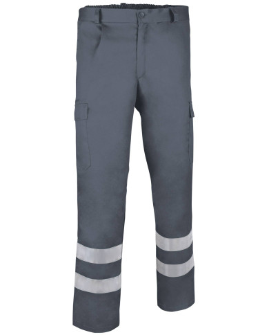 Pantalón DRILL gris cemento