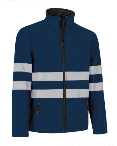 Chaqueta softshell WUTAN azul marino orión