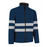 Chaqueta softshell WUTAN azul marino orión