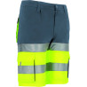 Bermuda A.V. BRANDON naranja fluor-gris carbon