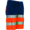 Bermuda A.V. BRANDON naranja fluor-gris carbon
