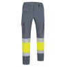 Pantalón A.V. RIGEL naranja flúor-azul marino orión