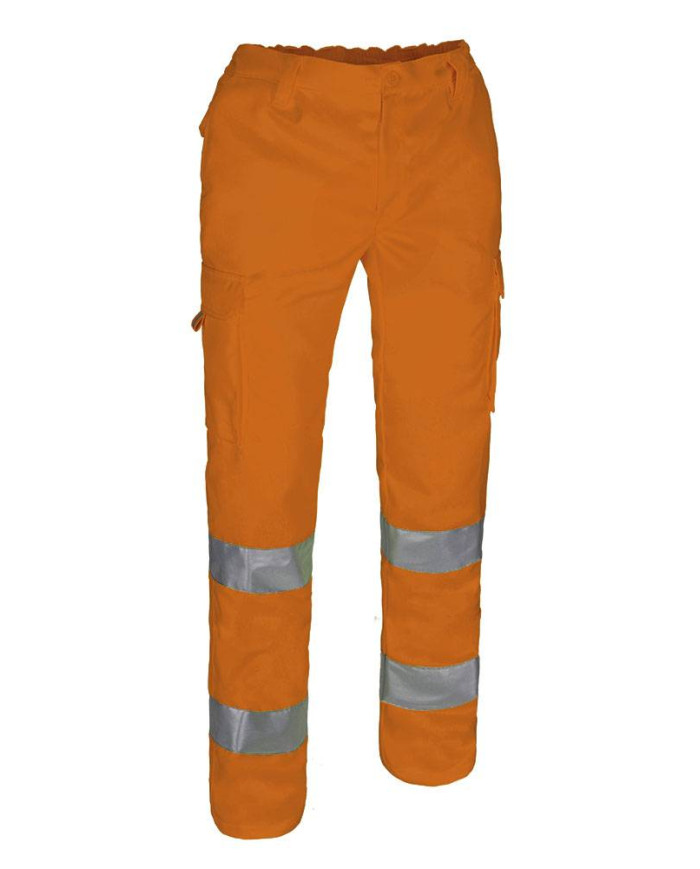 Pantalón A.V. LENSTAD naranja flúor