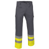 Pantalón A.V. TRAIN naranja flúor-azul marino orión