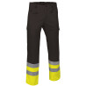 Pantalón A.V. TRAIN naranja flúor-azul marino orión
