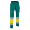 Pantalón A.V. FACTORY naranja fluor-gris carbon