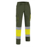 Pantalón A.V. FACTORY naranja fluor-gris carbon