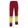 Pantalón A.V. FACTORY naranja fluor-gris carbon