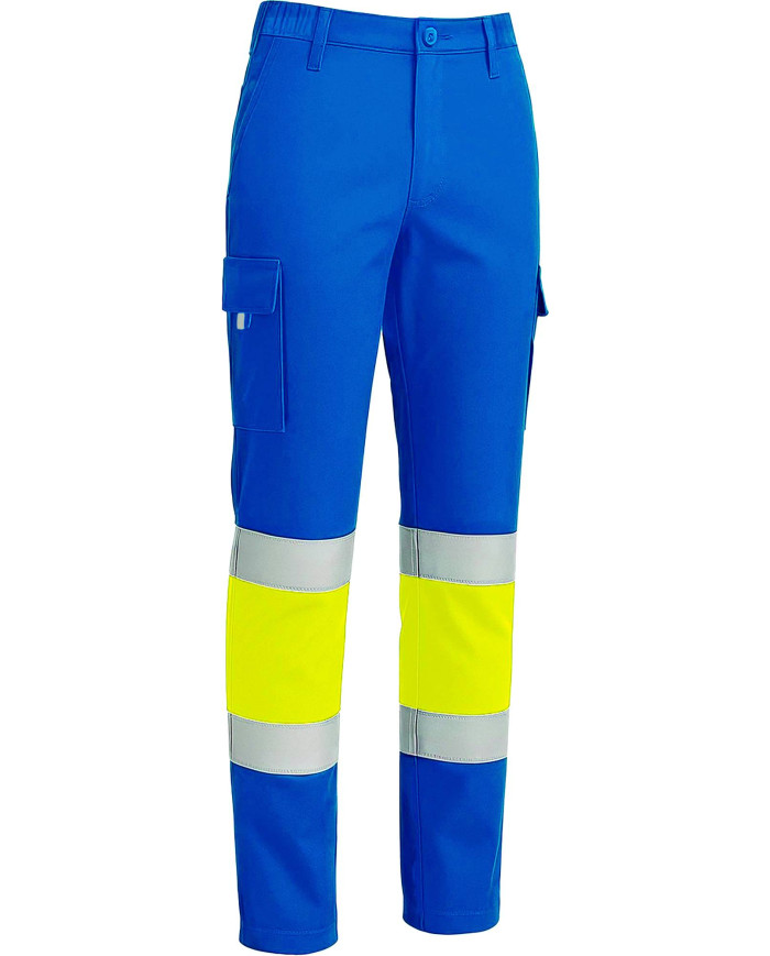 Pantalón A.V. STARLIFE naranja fluor-gris carbon