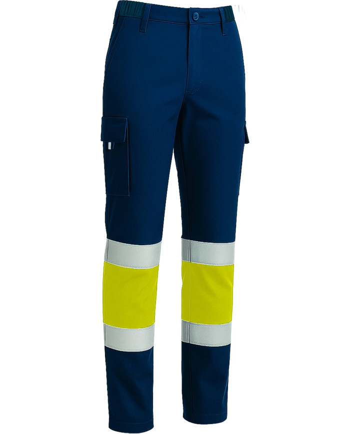 Pantalón A.V. STARLIFE naranja fluor-gris carbon