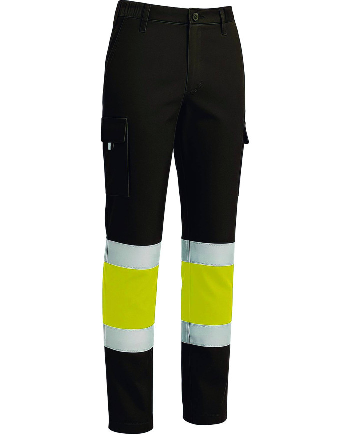 Pantalón A.V. STARLIFE naranja fluor-gris carbon
