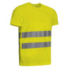 Camiseta A.V. M/C STRAHAN naranja flúor