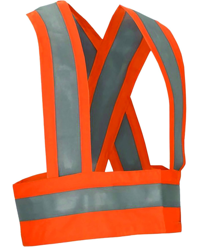 Tirantes Alta Visibilidad DETROIT naranja flúor