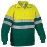 Sudadera A.V. ROAD naranja fluor-gris carbon