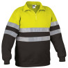 Sudadera A.V. ROAD naranja fluor-gris carbon