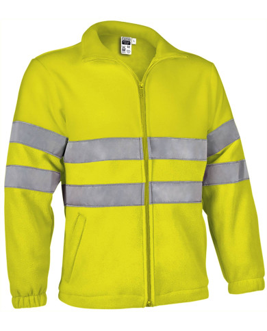 Forro polar A.V. AIRPORT naranja fluor-gris carbon