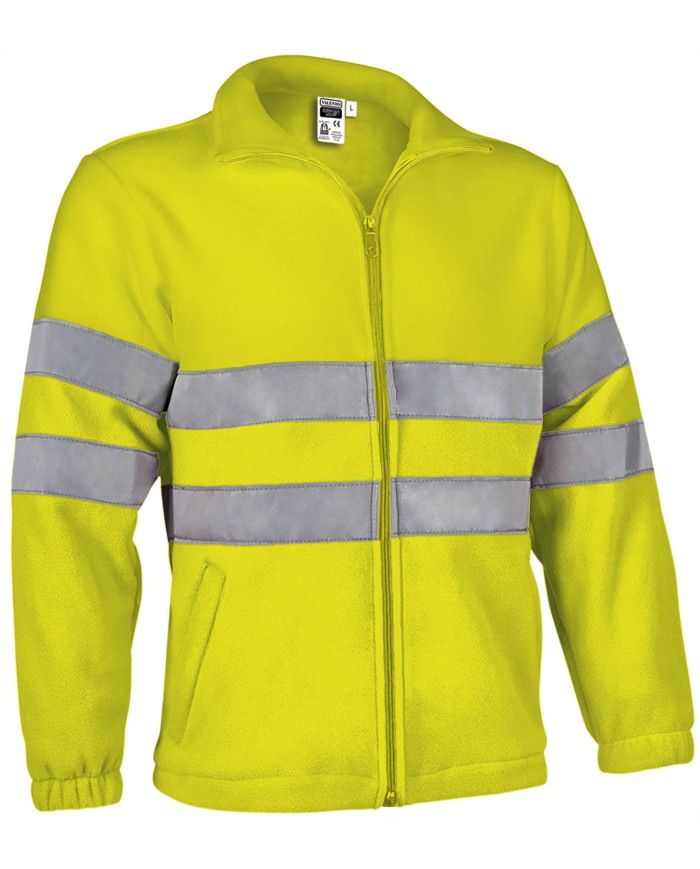 Forro polar A.V. AIRPORT naranja fluor-gris carbon
