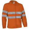 Forro polar A.V. AIRPORT naranja fluor-gris carbon