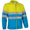 Forro polar A.V. AIRPORT naranja fluor-gris carbon