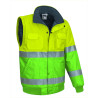 Chaqueta desmontable A.V. DONEGAL naranja fluor-gris carbon