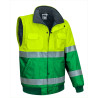Chaqueta desmontable A.V. DONEGAL naranja fluor-gris carbon