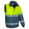 Chaqueta desmontable A.V. DONEGAL naranja fluor-gris carbon