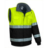 Chaqueta desmontable A.V. DONEGAL naranja fluor-gris carbon