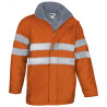 Parka A.V. TRAFFIC naranja flúor-azul marino orión
