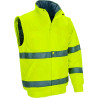Chaqueta desmontable A.V. FLINDERS naranja flúor