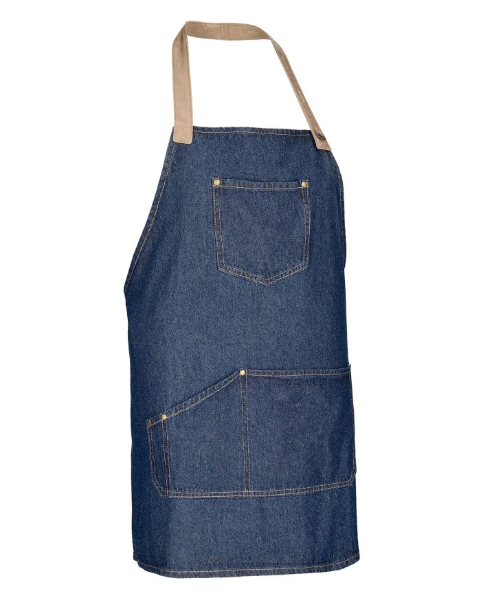 Delantal MARLON azul denim
