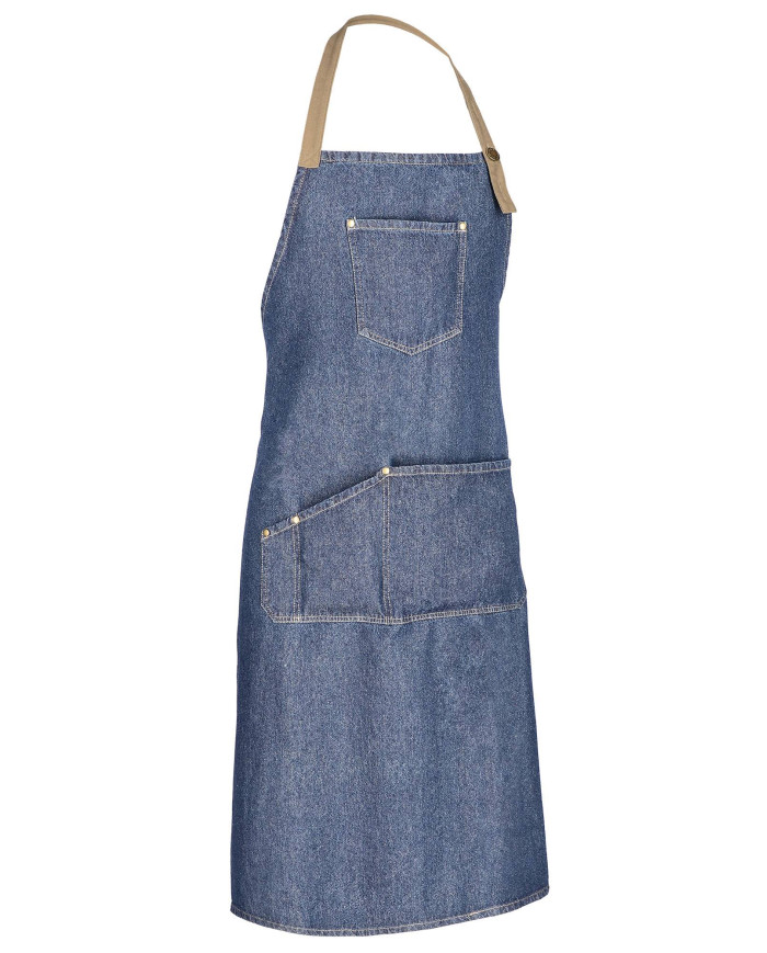 Delantal CORIANDER azul denim